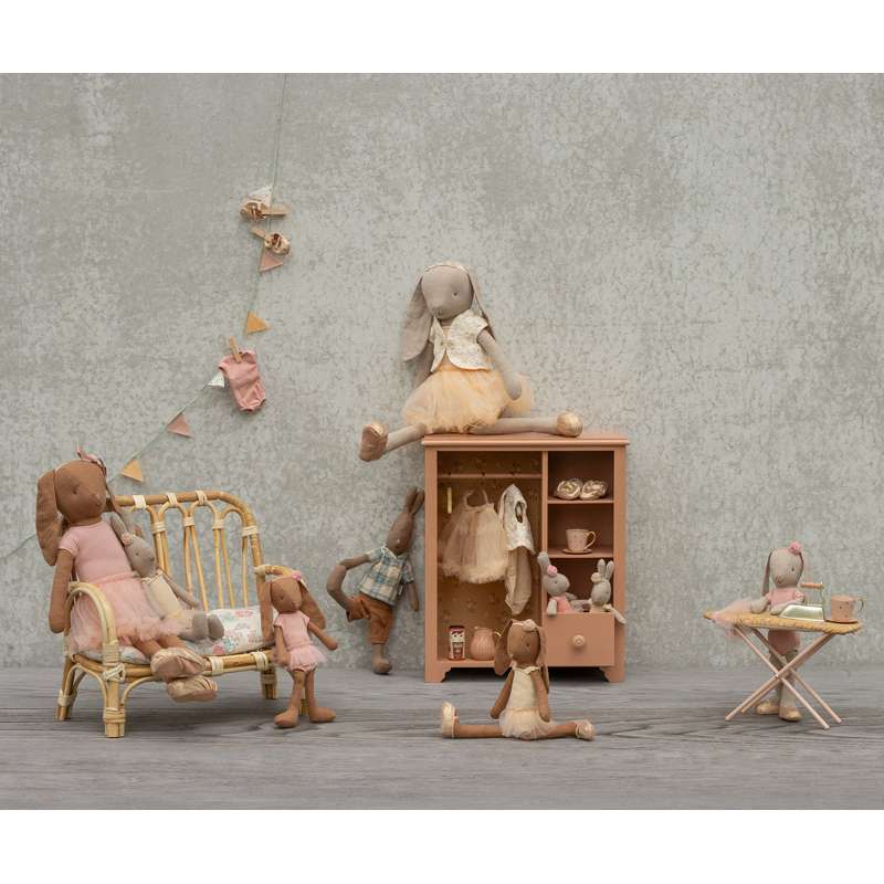 Maileg Bügeleisen und Bügelbrett - Miniatur - Puder 