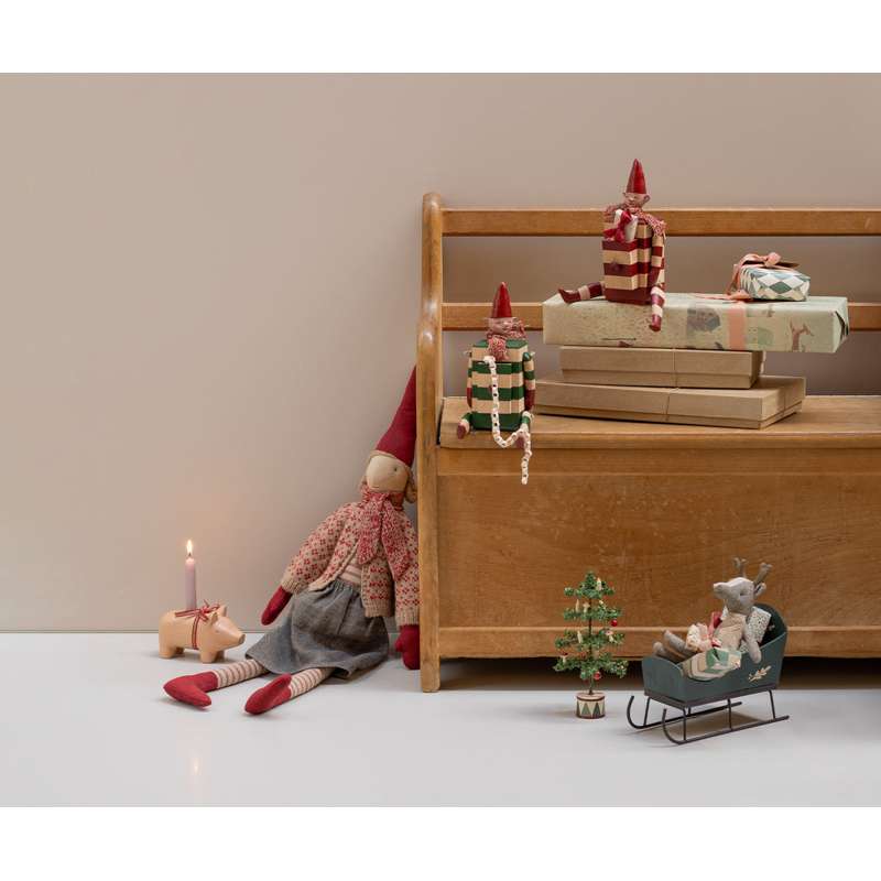 Maileg Elf - sz. 4 - Girl - Skirt and Cardigan 