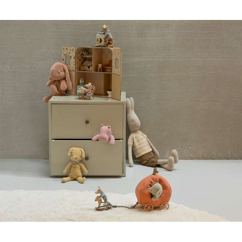 Maileg Safari Friends - Hippopotamus - Small - Pink 