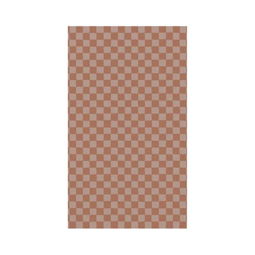 Maileg Опаковъчна хартия - 10 метра - Каре - Розов/Стара роза 