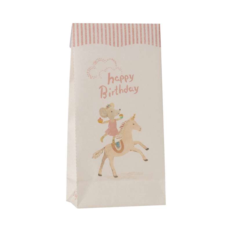 Maileg Papiertüte - Herzlichen Glückwunsch zum Geburtstag - Unicorn - 12 Stk. 