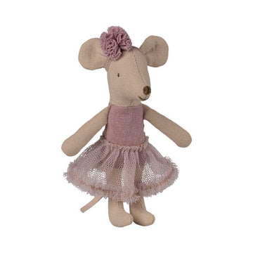 Maileg Ballerina Maus - Kleinste - Lila 