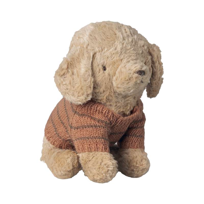 Maileg Valpeutstyr - Small - Strikket Genser - Koral 