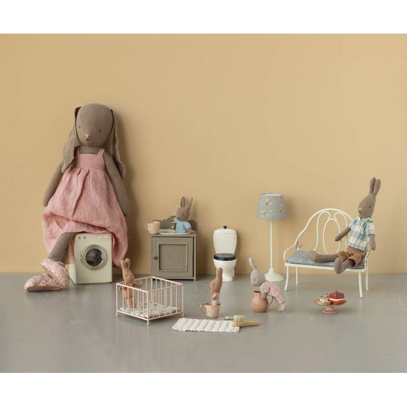 Maileg Conejo - t. 4 - Marrón - Vestido y Zapatos 