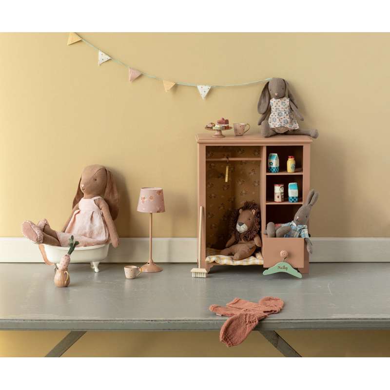 Maileg Kanin - Gr. 3 - Brun - Kleid und Schuhe 