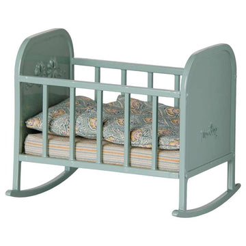 Maileg Wiege - My - Blau Mint