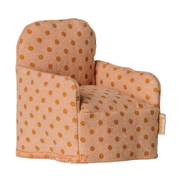 Maileg Chaise Pliante - Souris - Pois