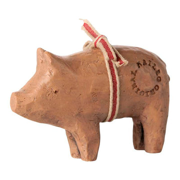 Maileg Schwein mit Band - Klein