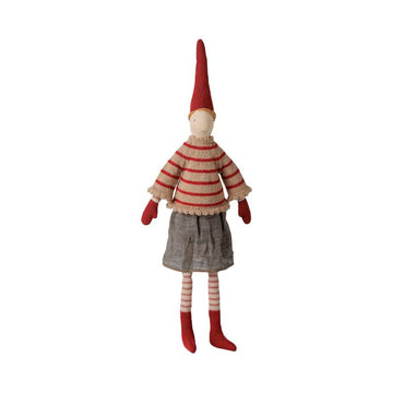 Maileg Pixy - Taille 3 - Fille - Pull tricoté rayé