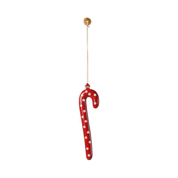 Maileg Juleornament - Metal - Stort Sukkerrør - Prik