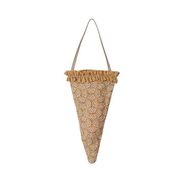 Maileg Juleornament - Stof - Kræmmerhus - Winter Heart - Oker
