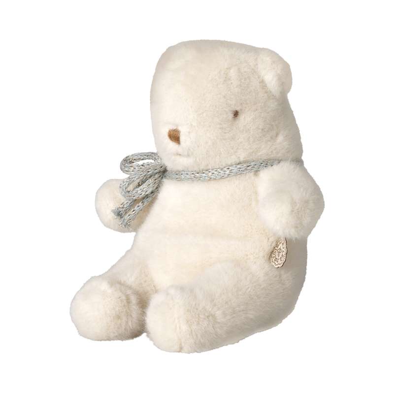 Maileg Pluszowy miś Teddy Plush - Mini - Off White