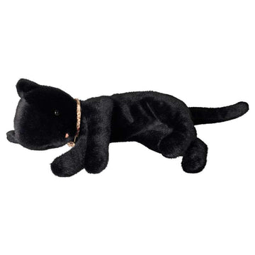 Maileg Chaton endormi en peluche - Medium - Noir