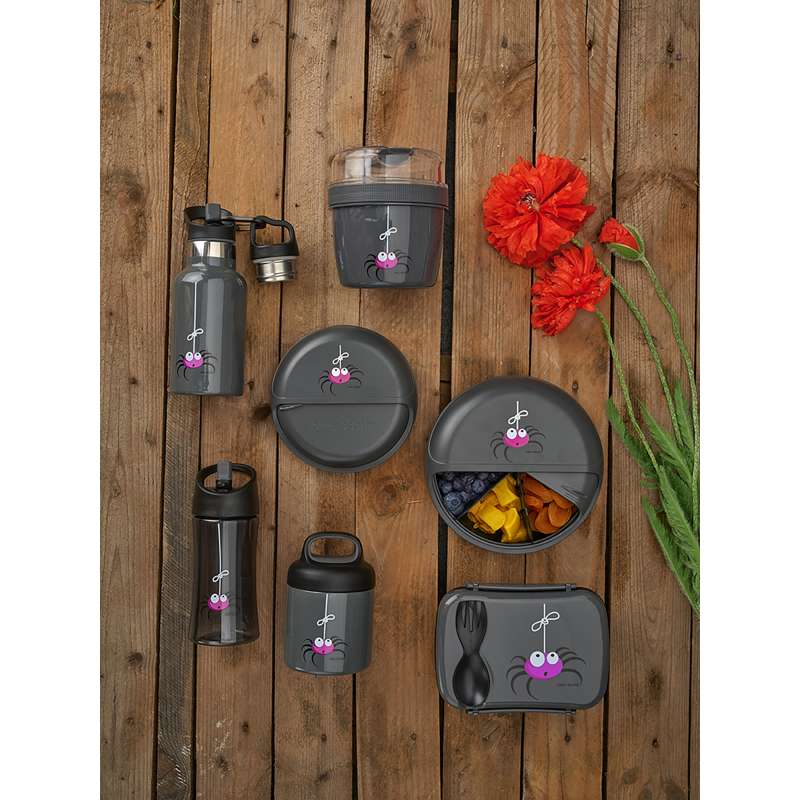 Carl Oscar TEMPflask Thermos Bottle - 0.35L - Spider (Gray) 