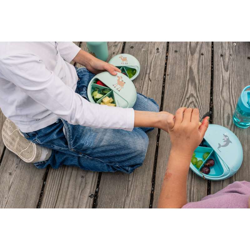 Carl Oscar SnackDISC - Kids - Dolphin - Light Blue 