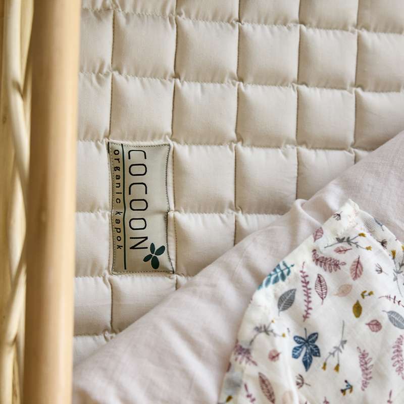 Cocoon Company Rullemadrass til Babyseng - Kapok - 60x120 