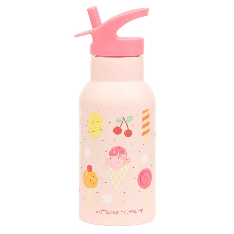 A Little Lovely Company Termo italoskanna - 350 ml. - Fagylalt - Rosa 