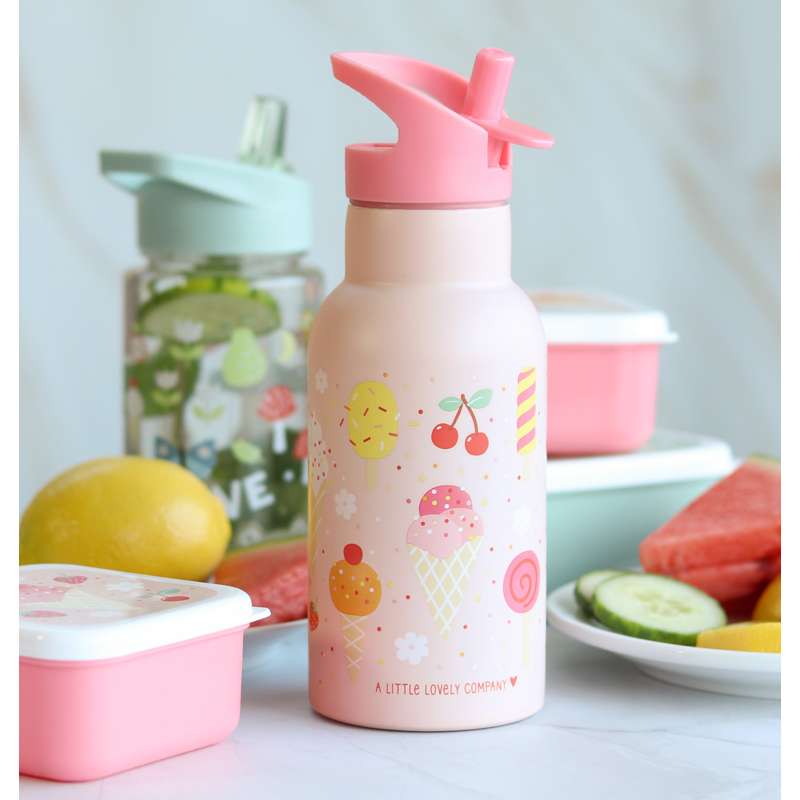 A Little Lovely Company Thermobecher - 350 ml. - Eiscreme - Rosa 