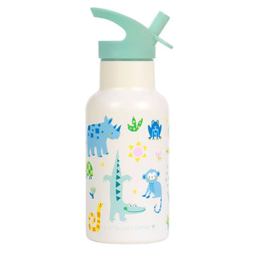 A Little Lovely Company Termosz acél kulacs - 350 ml - Jungle 