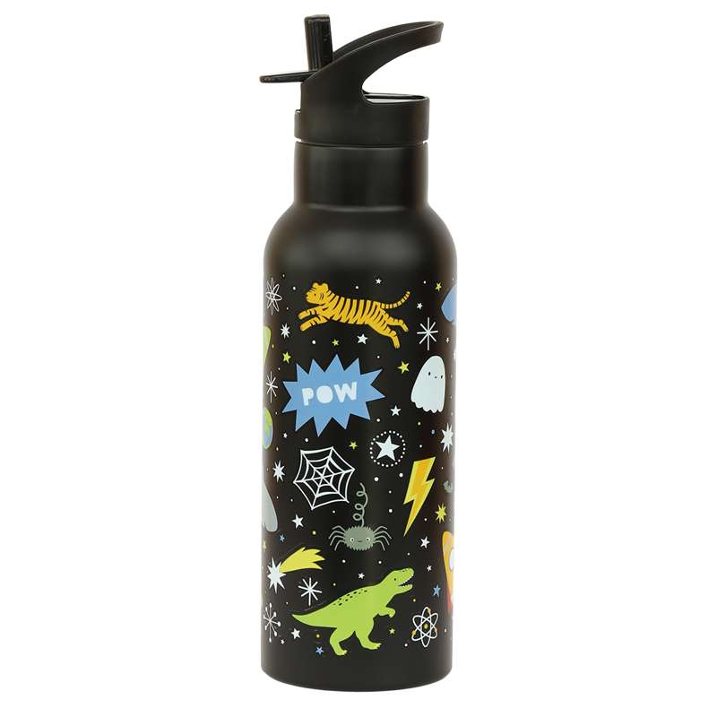 A Little Lovely Company Water bottle - XL - 500ml - Galaxy 