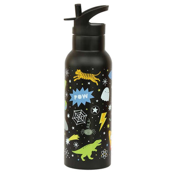 A Little Lovely Company Water bottle - XL - 500ml - Galaxy 