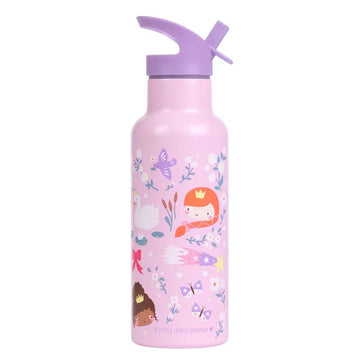 A Little Lovely Company Термo бутилка от неръждаема стомана за напитки - XL - 500ml - Принцеси 