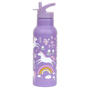 A Little Lovely Company Water bottle - XL - 500ml - Unicorn Dreams 