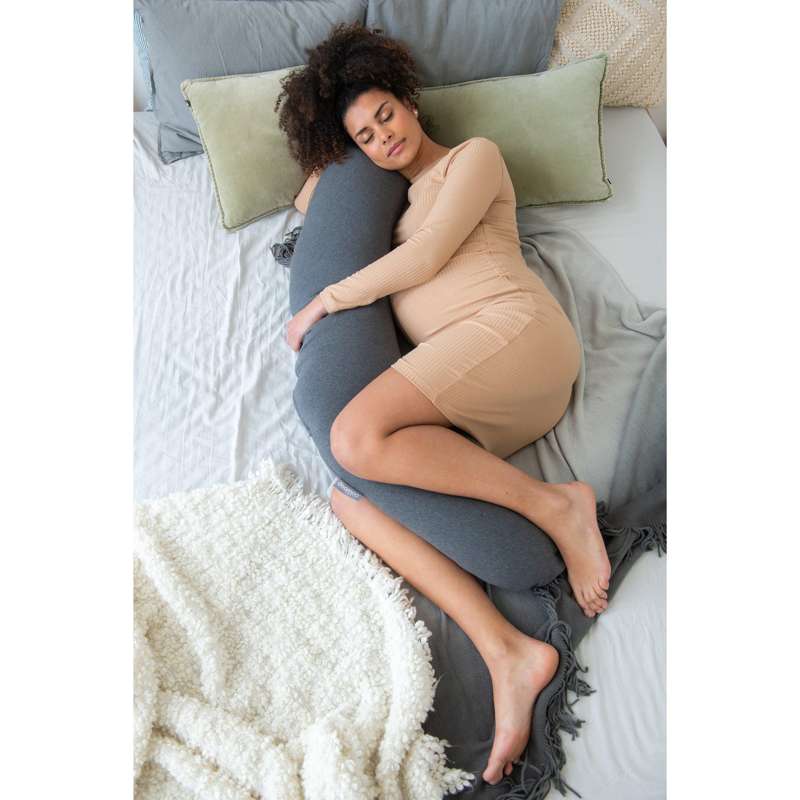 Doomoo Nursing-Pregnancy Pillow - Anthracite - Grå 