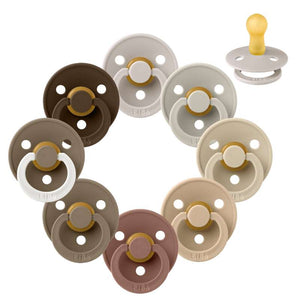 Bibs Rund Colour Schnuller - bundle - 8 Stück - Gr. 2 - Down to Earth 