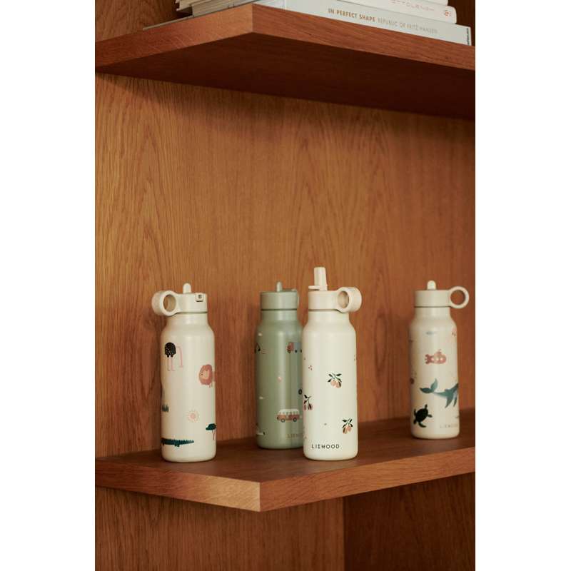 Liewood Falk Drikkeflaske - Rustfritt Stål - 350ml - Peach/Sea Shell Mix 