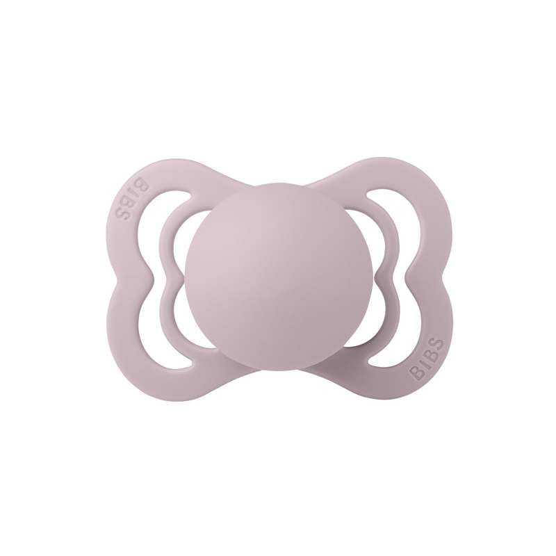 Bibs Supreme Pacifier - sz. 1 - Silicone - Dusky Lilac 