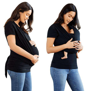 Moby Bump & Beyond camiseta de carga - negra 