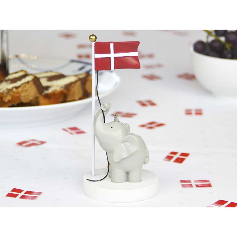 Kids by Friis Table flag - Elephant and Mouse 