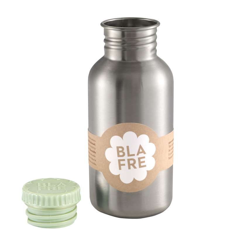 Blafre Water bottle in Steel - 500 ml. - Light Green 