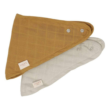 HAPS Nordic Mini Garden Smock - Sui - 2-Pack - Solid Neutral 