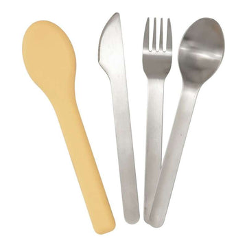 HAPS Nordic Picknick Besteckset m. Etui - Sun Light 