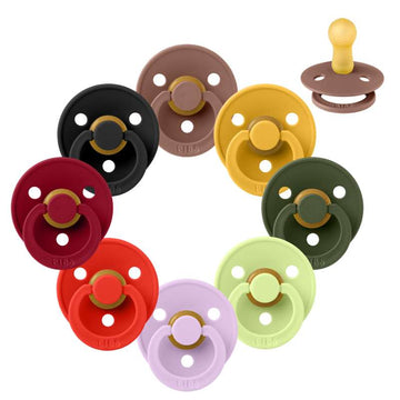 Bibs Кръгъл Colour Биберон - bundle - 8 бр. - р-р 2 - Честит Хелоуин 
