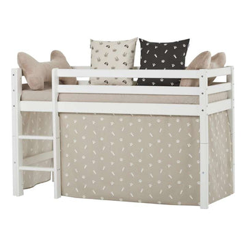 Hoppekids PETS Bed Curtain (Multiple Sizes) - Silver Cloud 