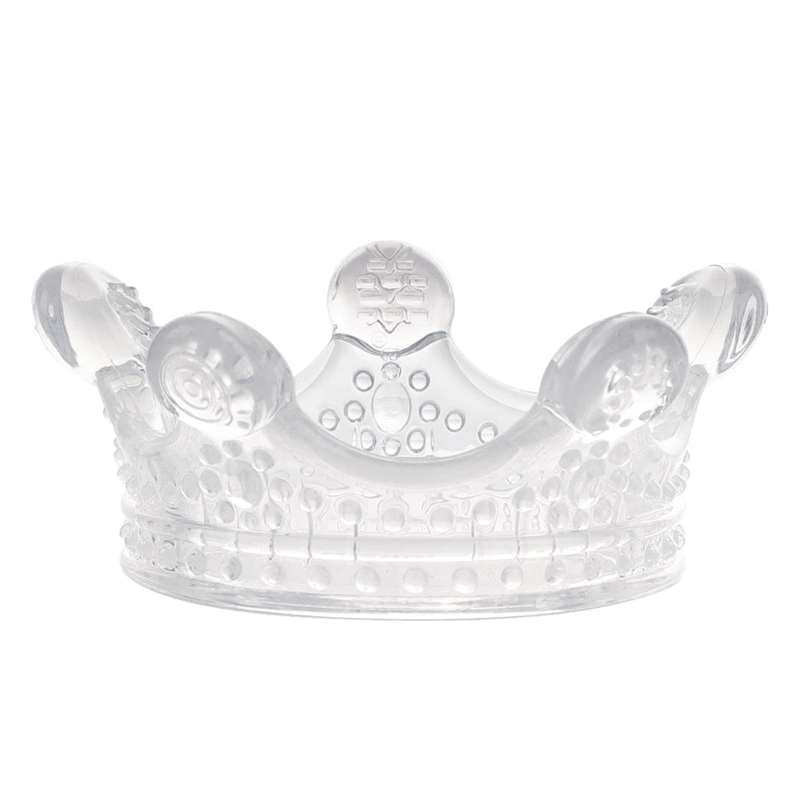Haakaa Anello da dentizione - Corona - Trasparente 