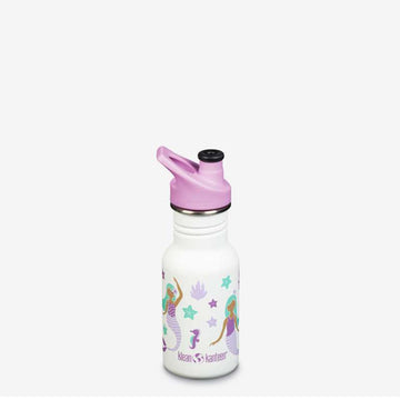 Klean Kanteen Classic бутилка за пиене - Kid SportCap - 355ml - Русалки 
