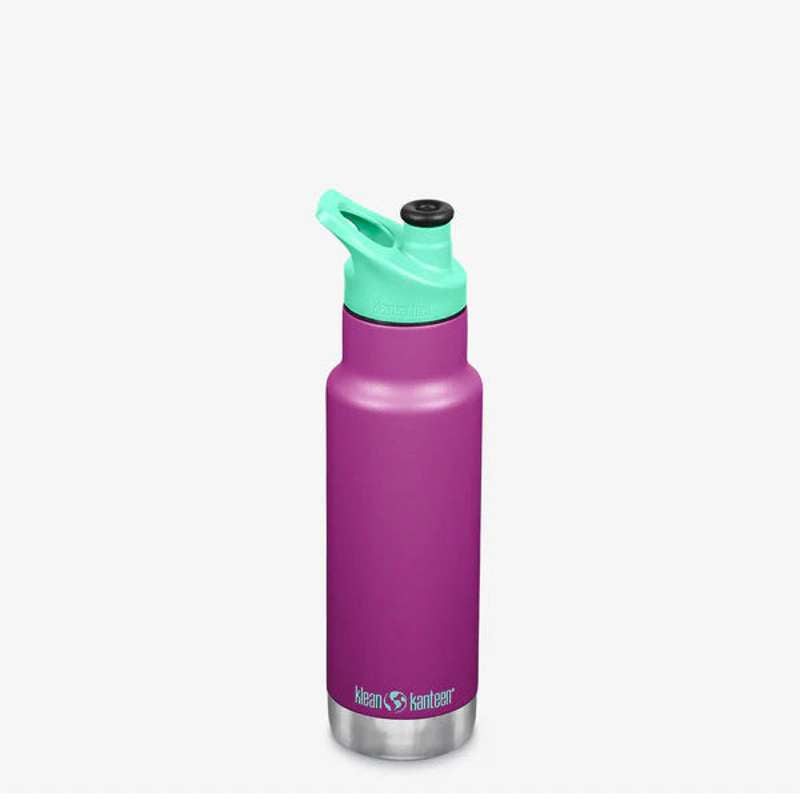 Klean Kanteen Kid Classic termosz ivópalack - Kid SportCap - 355ml - Szénsavas Szőlő 