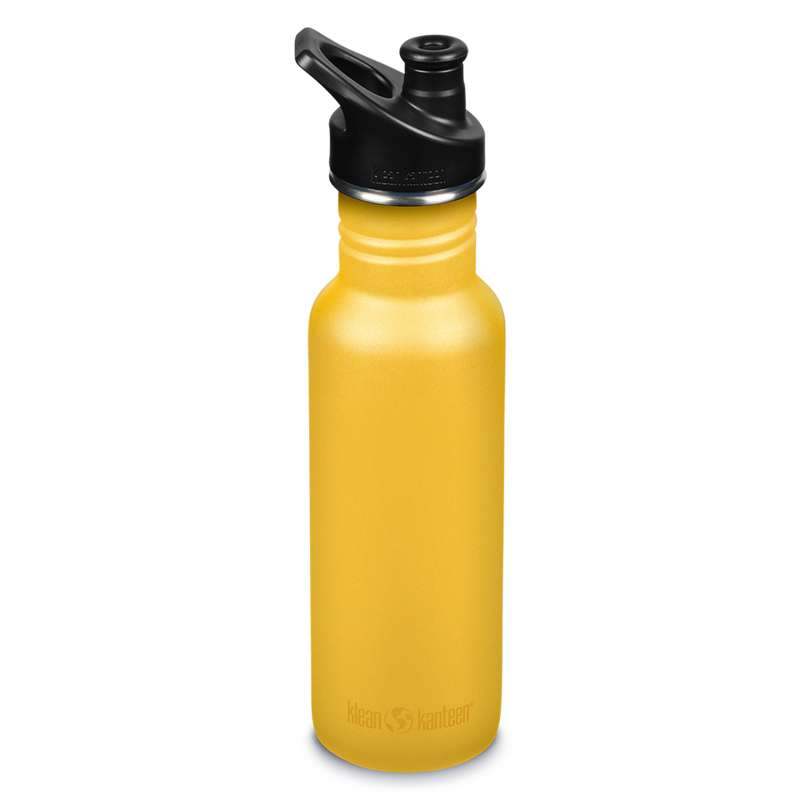 Klean Kanteen Classic Drikkeflaske - SportCap - 532ml - Gammel Gull 