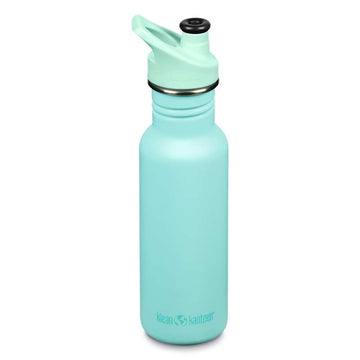 Klean Kanteen Classic Sticlă de băut - SportCap - 532ml - Turcoaz pastel 