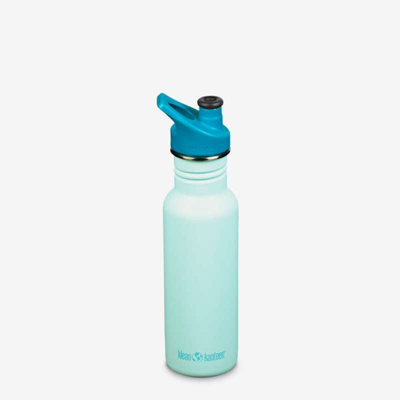 Klean Kanteen Classic Water Bottle - SportCap - 532ml - Blue Tint 