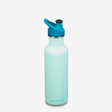 Klean Kanteen Classic Trinkflasche - SportCap - 800ml - Blauton 