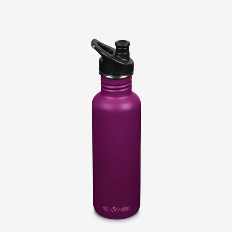 Klean Kanteen Classic Μπουκάλι Νερού - SportCap - 800ml - Μωβ Ξόρκι 