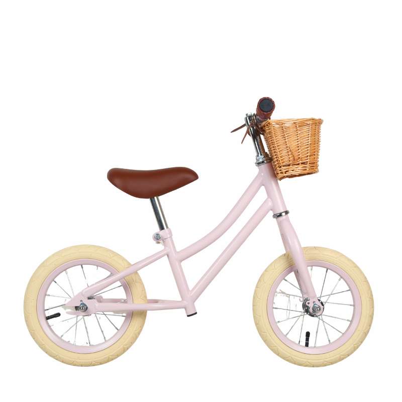 Kid'oh Bici da città con cestino - Pale Rose 