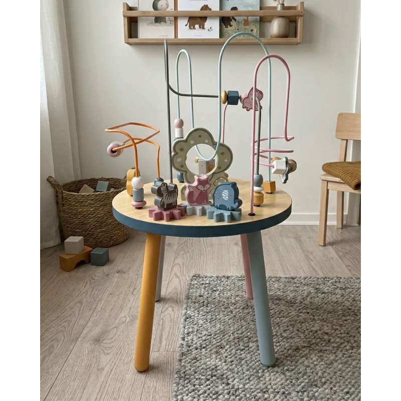 Kid'oh Activity table with ball spirals 