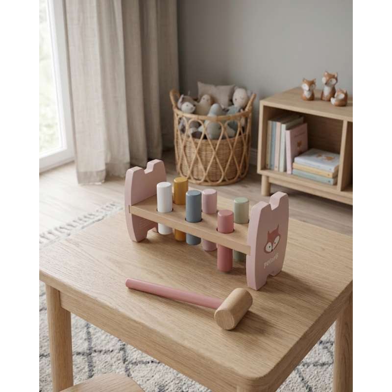 Kid'oh Hammer Bench - Pink 