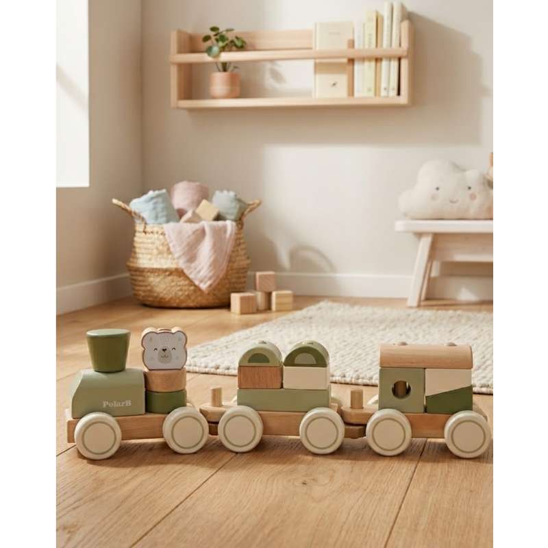 Kid'oh Stable train - Green 